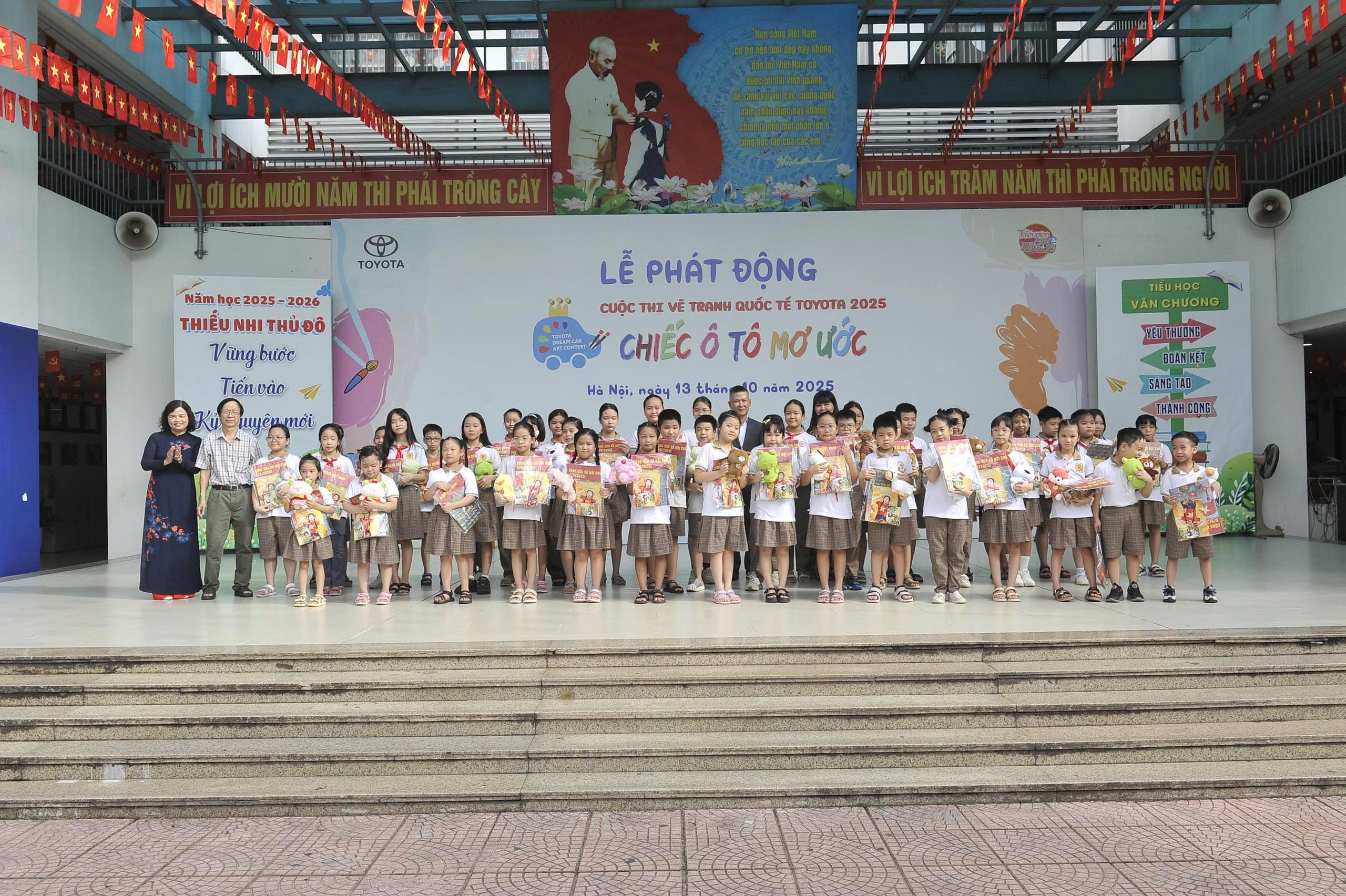 CUỘC THI VẼ TRANH QUỐC TẾ TOYOTA “CHIẾC Ô TÔ MƠ ƯỚC” NĂM 2025 CHÍNH THỨC KHỞI ĐỘNG